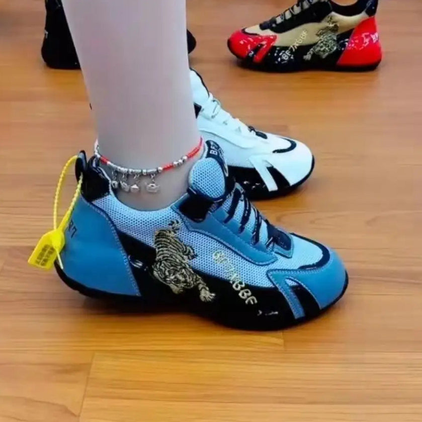 Baskets respirant à lacets pour homme et femme