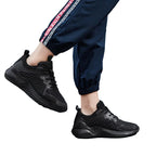 Baskets en maille respirante blanche pour hommes et femmes