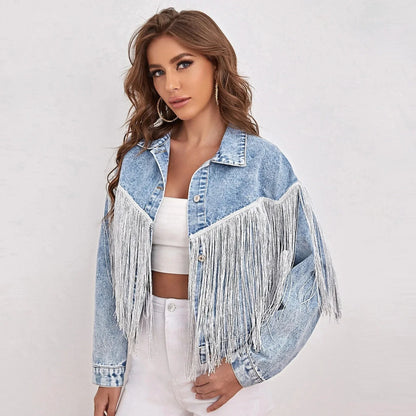 Veste en jean pour femmes