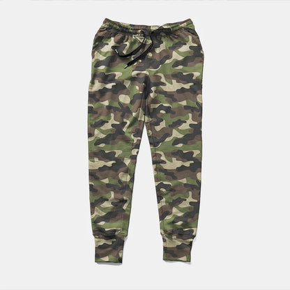 Pantalon de jogging pour femme avec imprimé camouflage 3D et poche