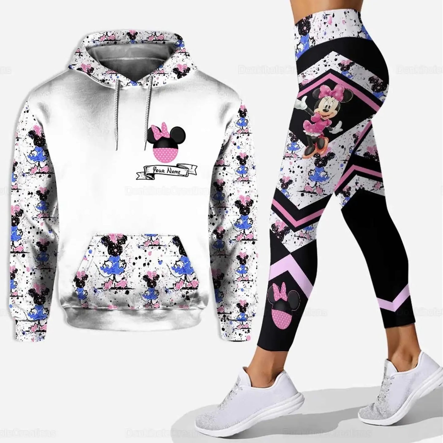 Ensemble sweat à capuche et Leggings Disney Cauchemar avant Noël Sally pour femme