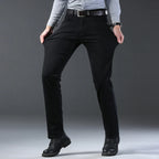 Pantalon en denim noir pour hommes