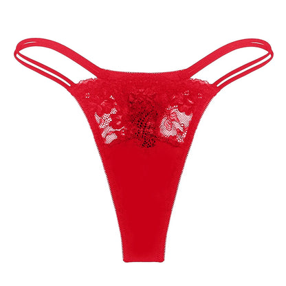 String noir avec taille creuse pour femme