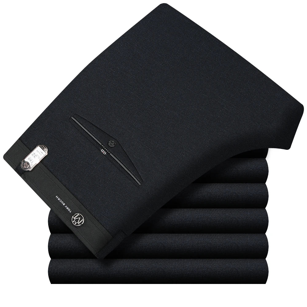 Pantalon d'été mince et droit pour hommes