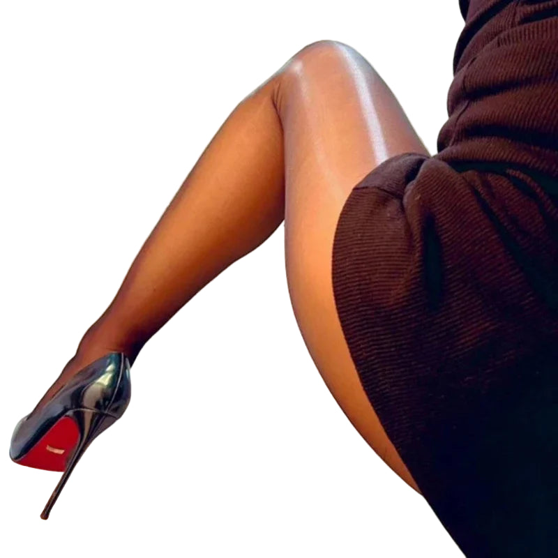 Bas élastiques taille haute pour femmes