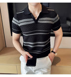 Polo tricoté pour hommes