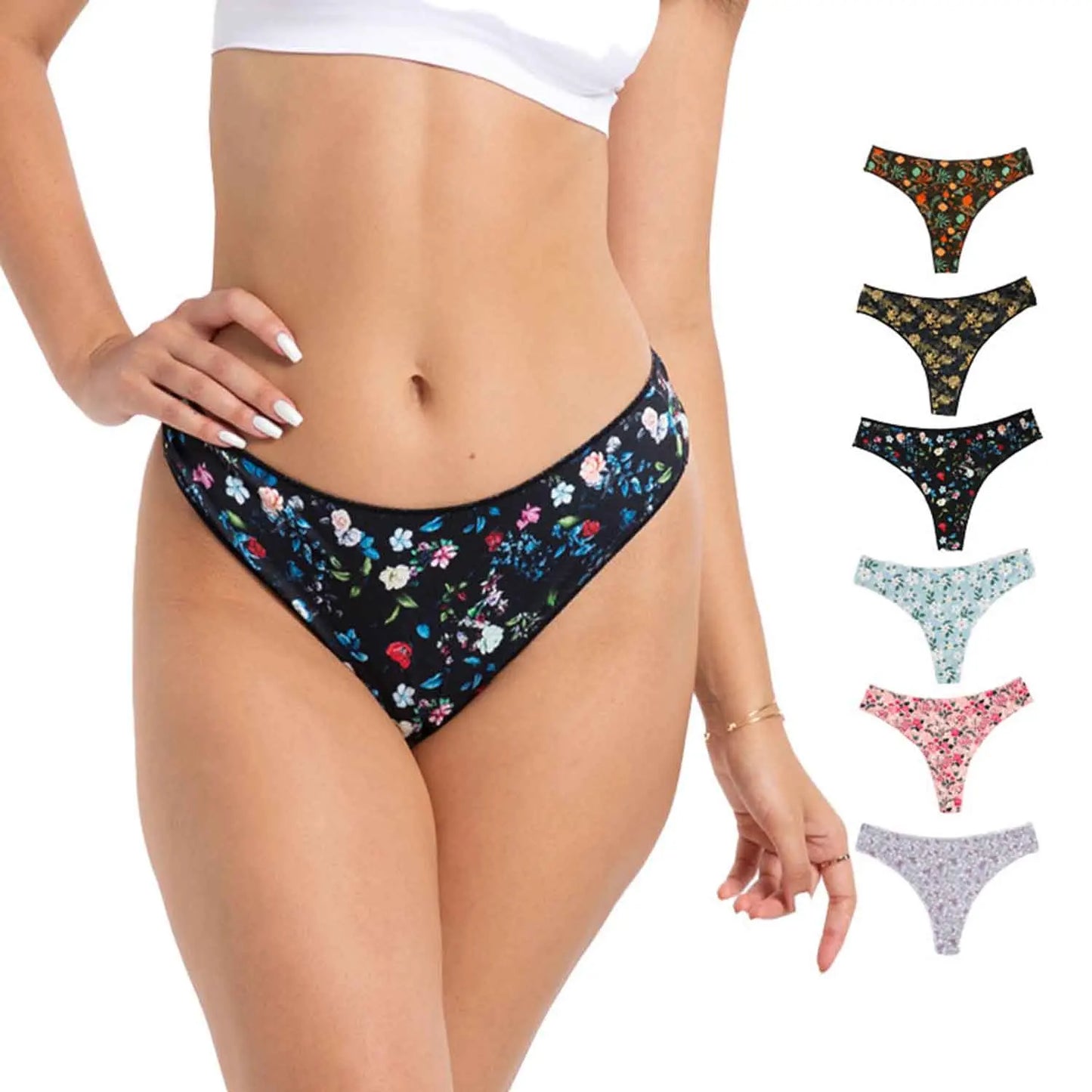 Culotte triangle haut de gamme en coton pur confortable et respirant pour femme