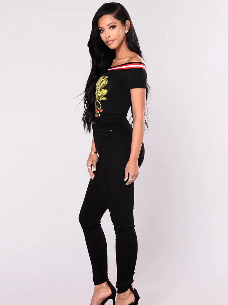 Jean slim pour femmes