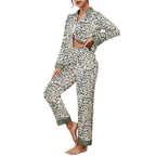 Ensemble pyjama en soie pour femmes