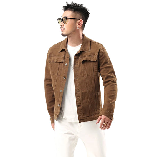 Veste en jean Caramel pour hommes