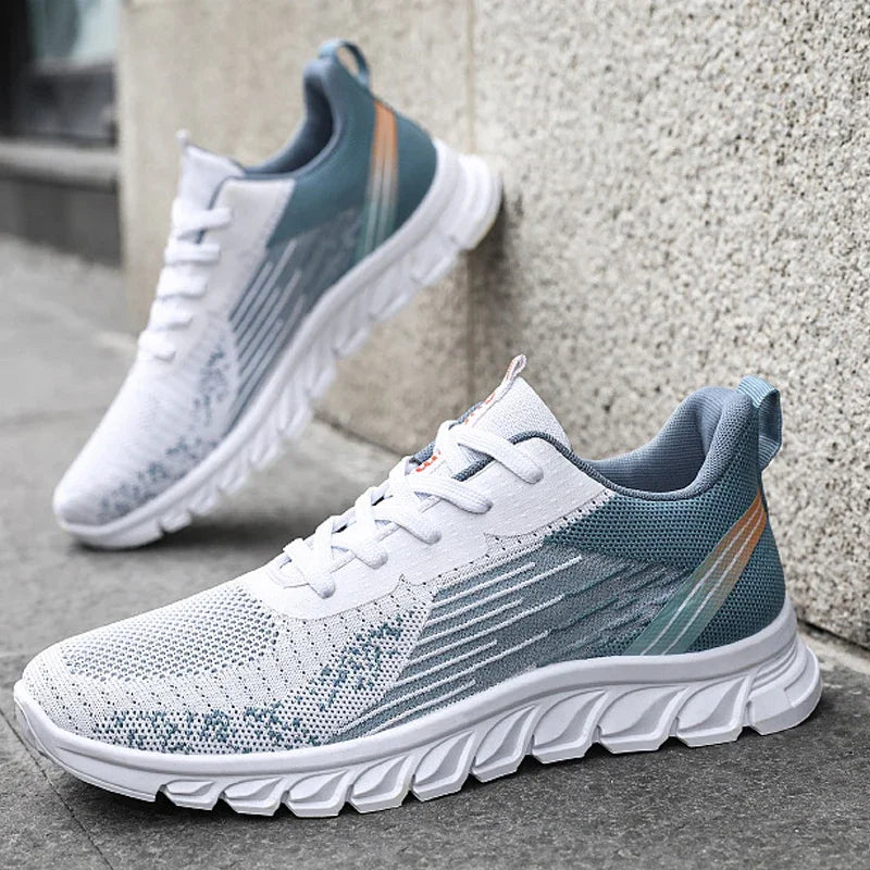 Baskets légères en maille pour hommes