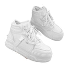 Baskets montantes à plateforme pour homme