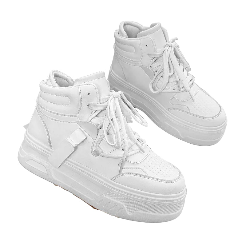 Baskets montantes à plateforme pour homme