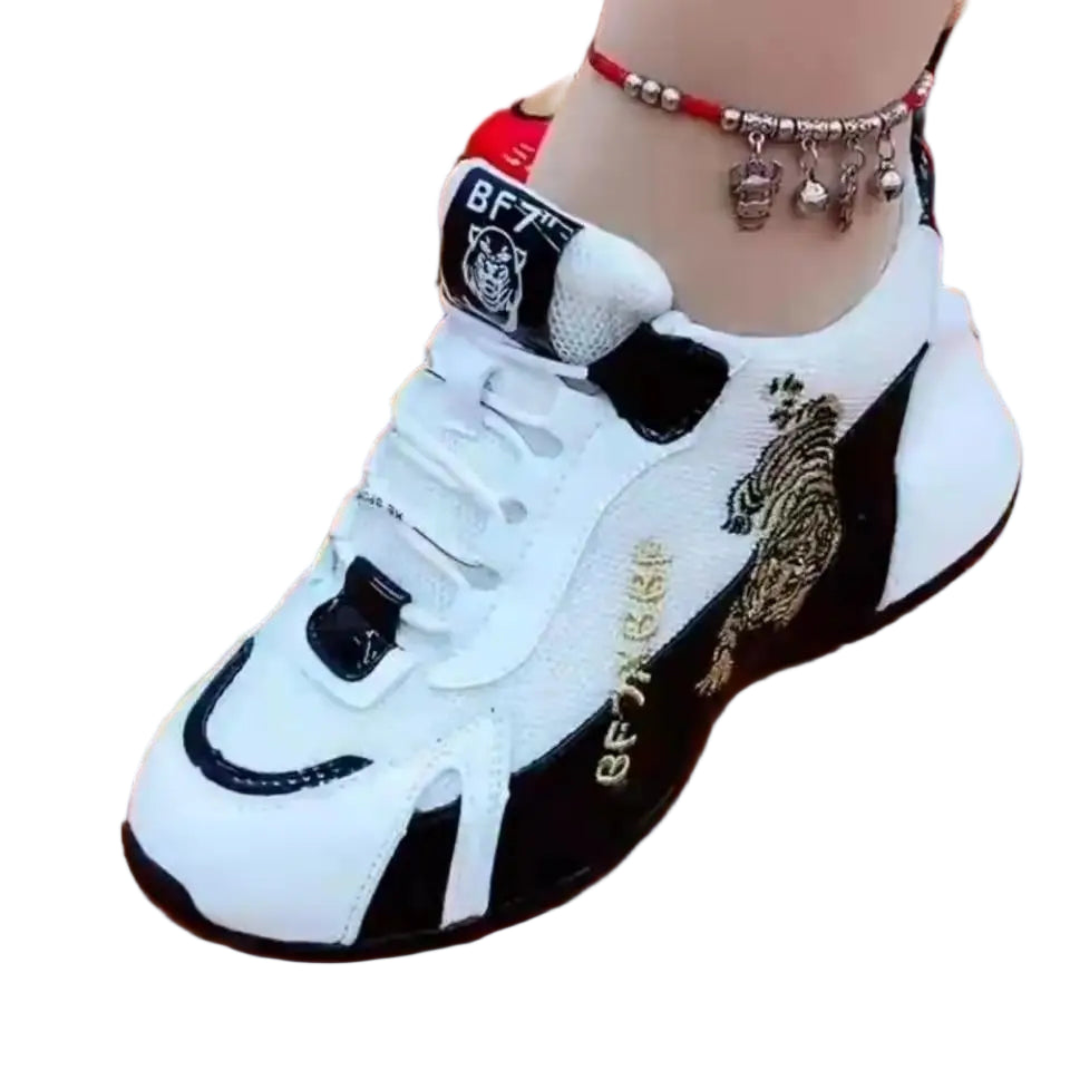 Baskets respirant à lacets pour homme et femme