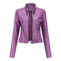 Veste en Faux cuir femme