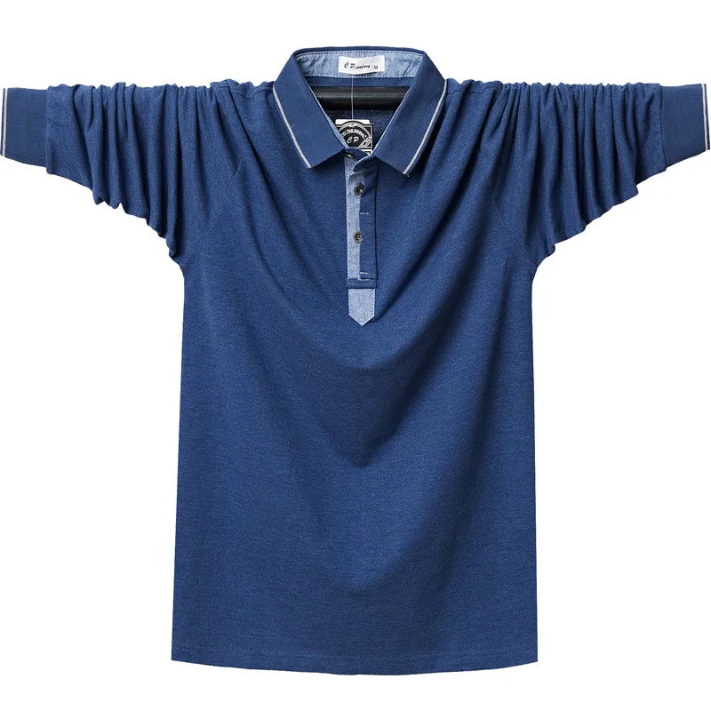 Polo à manches longues pour hommes