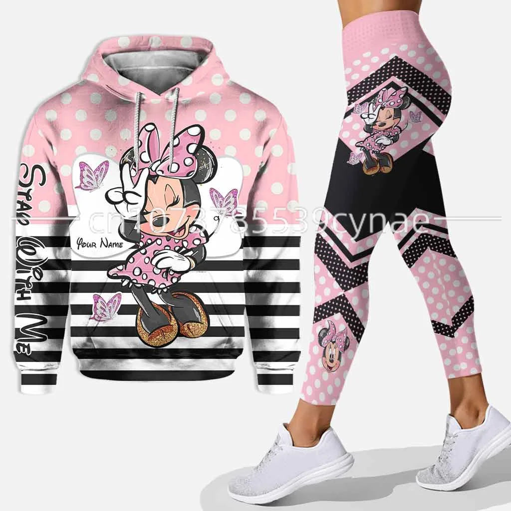 Ensemble sweat à capuche et Leggings Disney Minnie pour femme