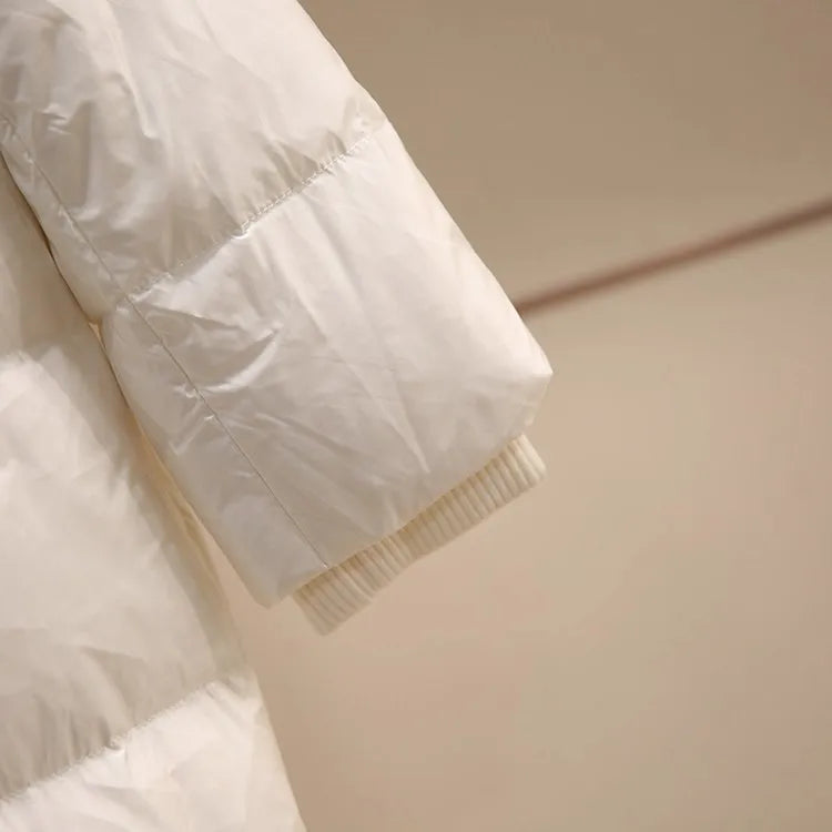 Doudoune d'hiver décontractée à manches longues pour femme