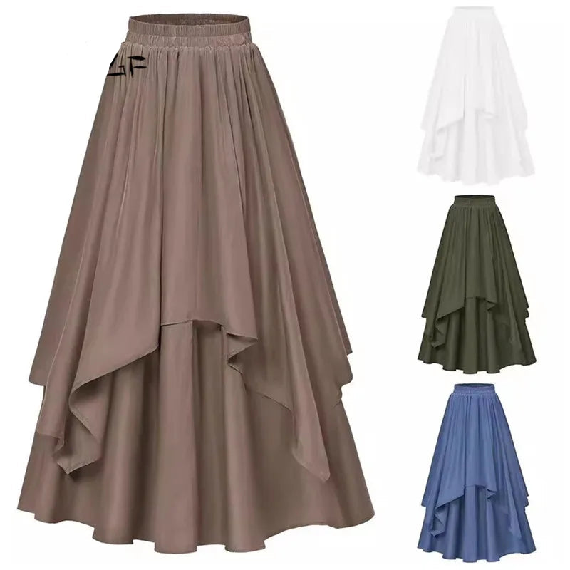Jupe médiévale Vintage pour femmes