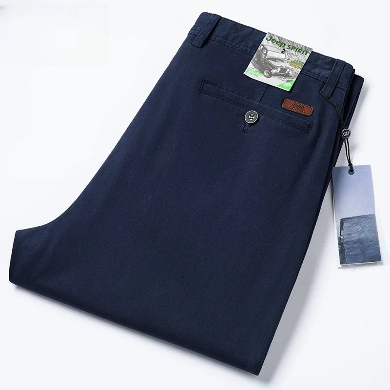 Pantalon d'été fin en coton pour hommes