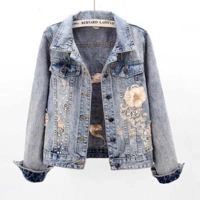 Veste en jean pour femmes