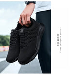 Chaussures de course avec maille coulissante pour hommes