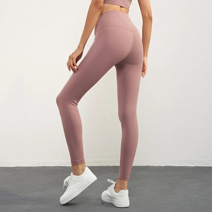 Pantalon taille haute, leggings de sport, de fitness, version classique