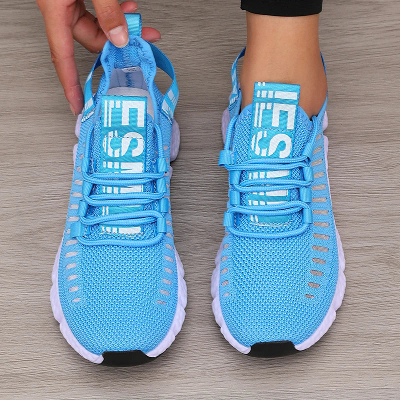 Basket en maille légère semelle souple pour homme