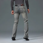 Jeans évasés en denim pour hommes