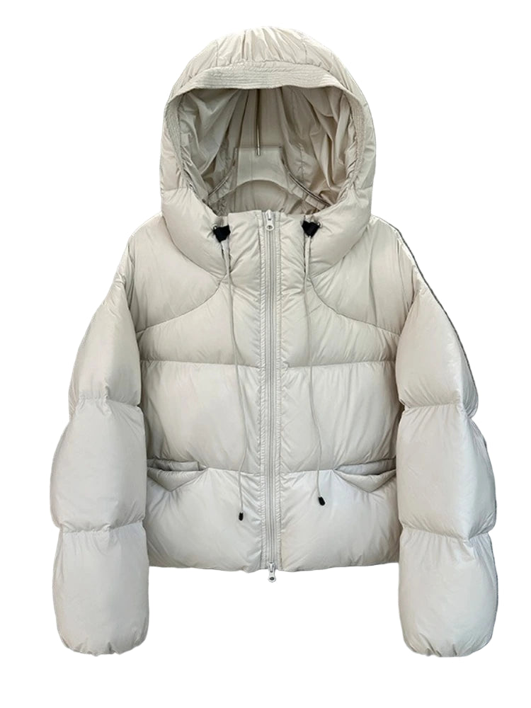 Doudoune 90 % duvet de canard blanc pour femme