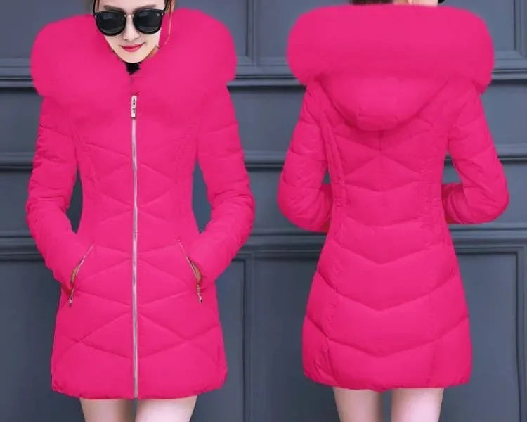 Manteau long et fine en coton pour femme