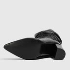 Bottes à talons hauts épais pour femmes