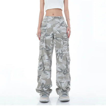 Pantalon Cargo de Camouflage pour femmes