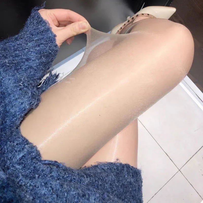 Bas élastiques taille haute pour femmes