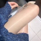 Bas élastiques taille haute pour femmes