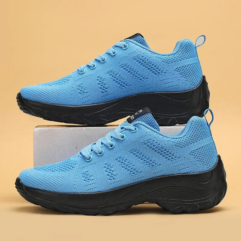 Chaussures de sport respirantes en maille pour hommes