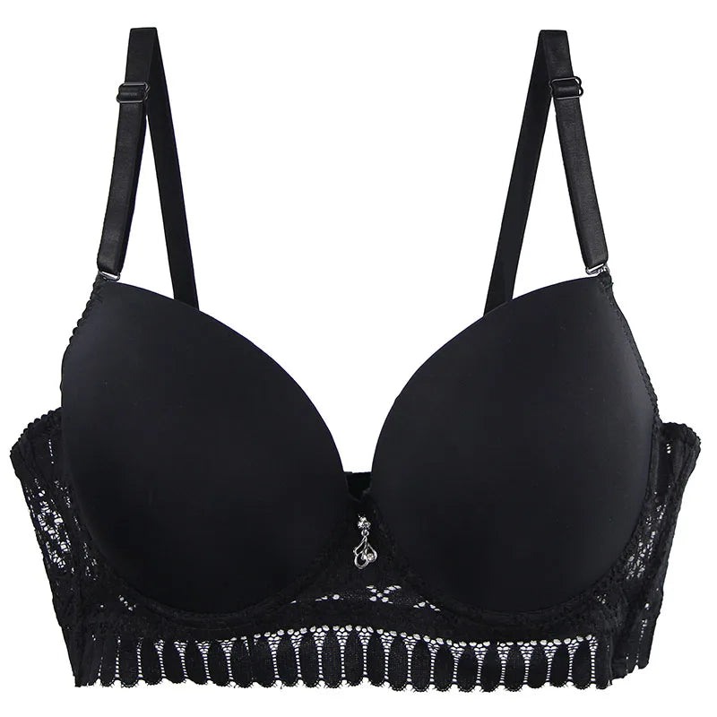 Soutien-gorge grande taille en dentelle pour femmes
