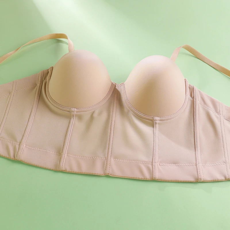 Soutien-gorge push up avec sous-vêtements pour femmes