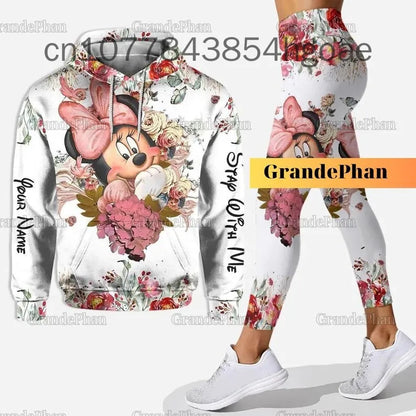 Ensemble sweat à capuche et Leggings Disney Minnie pour femme