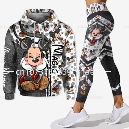 Ensemble sweat à capuche et Leggings Disney Mickey pour femme