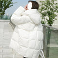 Manteau en duvet de coton pour femme