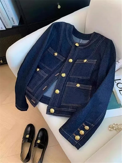 Veste en jean pour femmes vintage