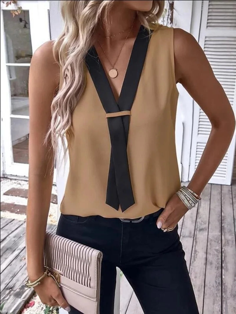 Chemise pour femmes sans manches