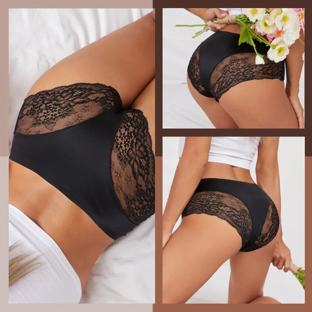 Culotte sexy en dentelle pour femme