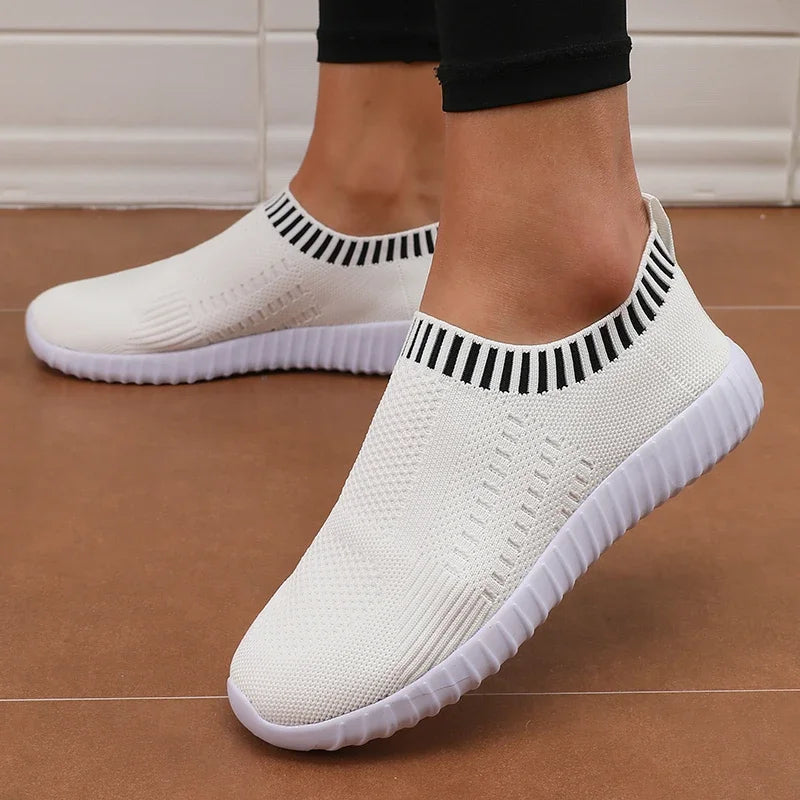 Baskets en maille légère et respirante pour femmes