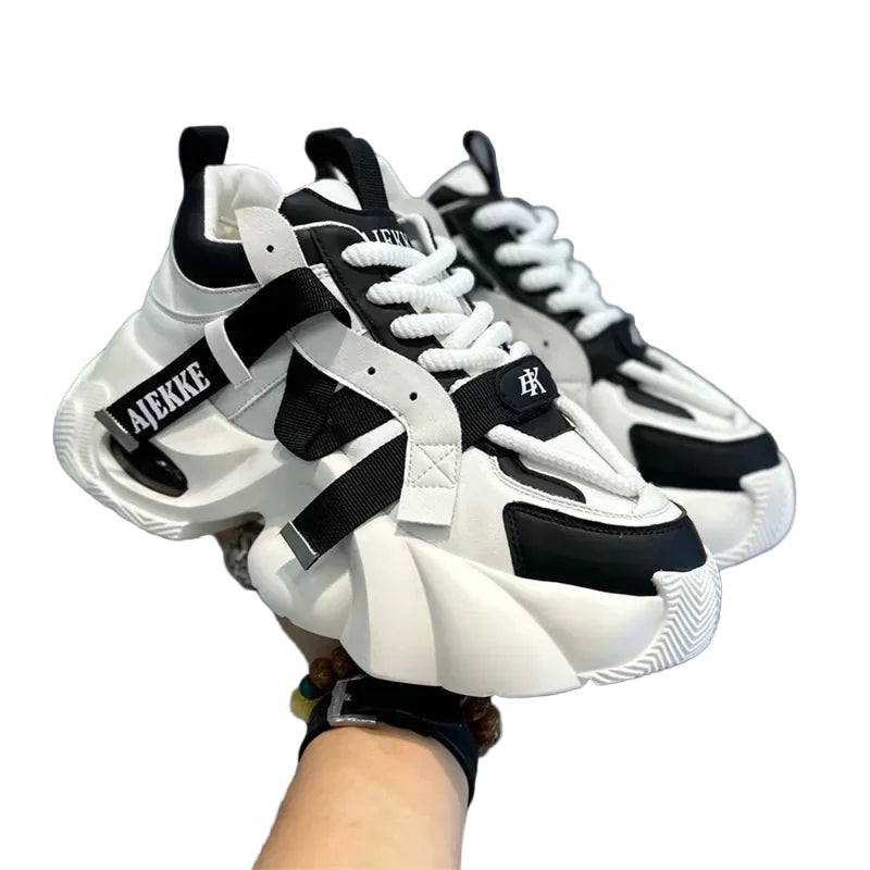 Baskets épaisses à lacets personnalisées pour hommes