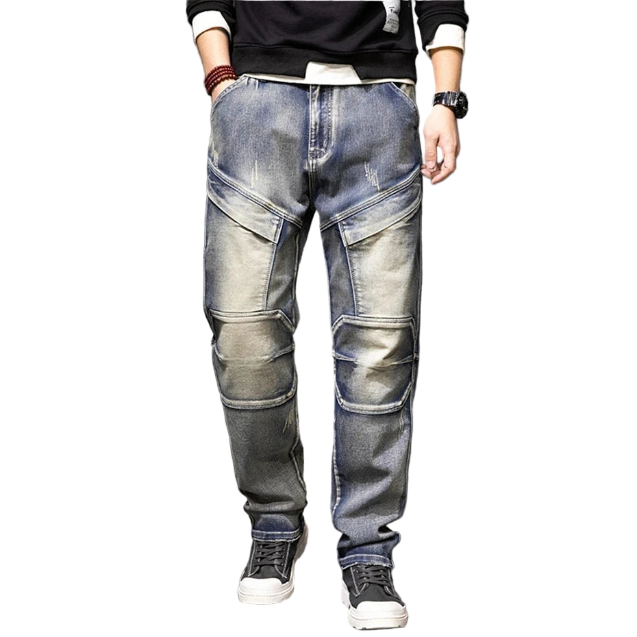 Jean de rue rétro Punk pour hommes