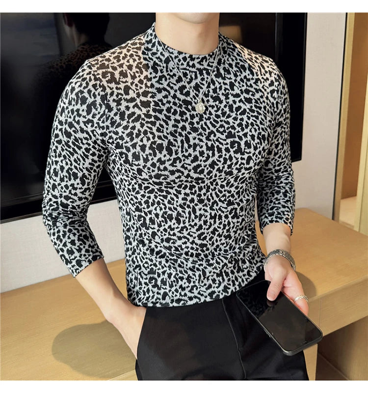 T-shirt à manches longues pour hommes