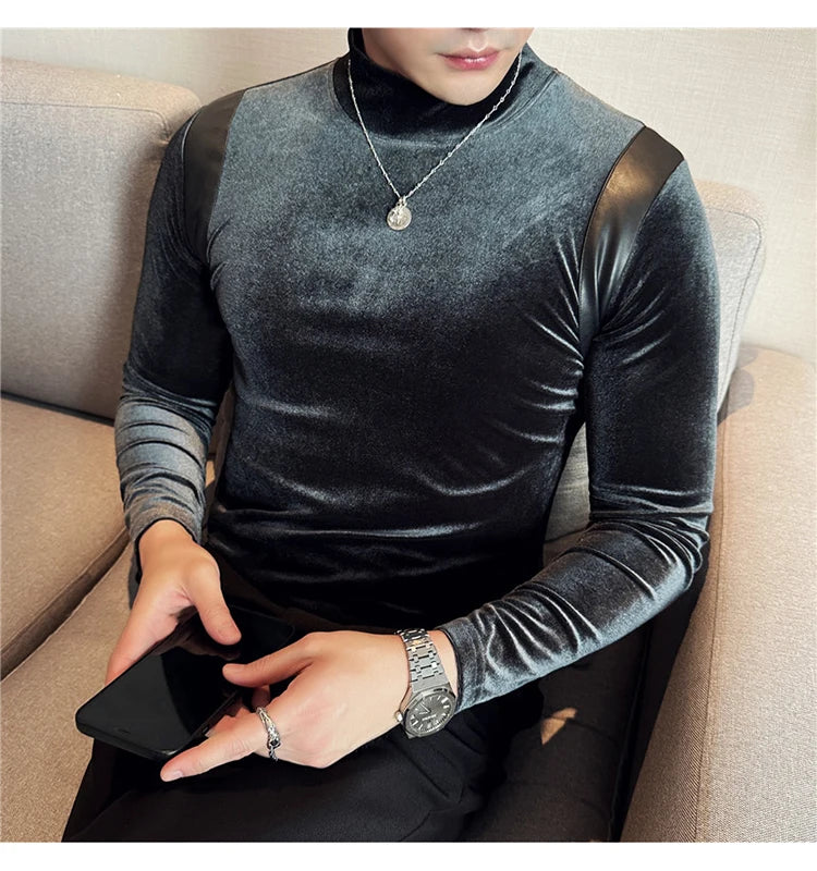 T-shirt à manches longues pour hommes