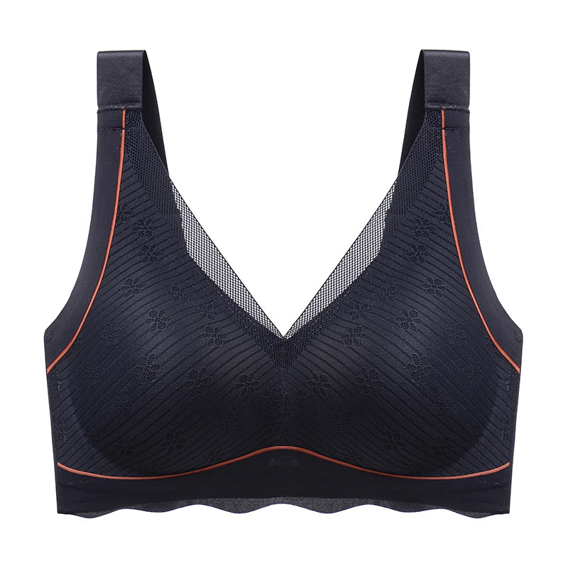 Soutien-gorge rembourré confortable sans coutures pour femmes